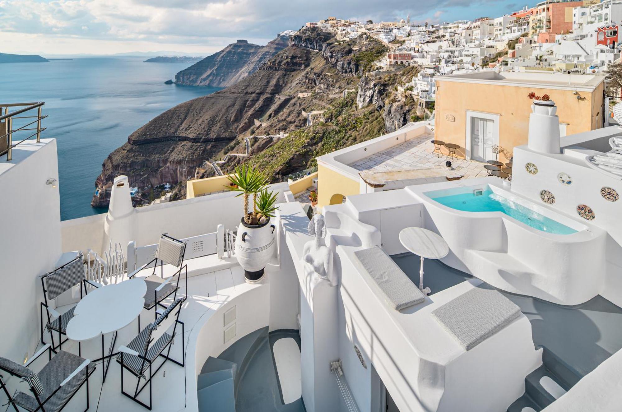Trieris Villa & Suites Fira  Exterior foto