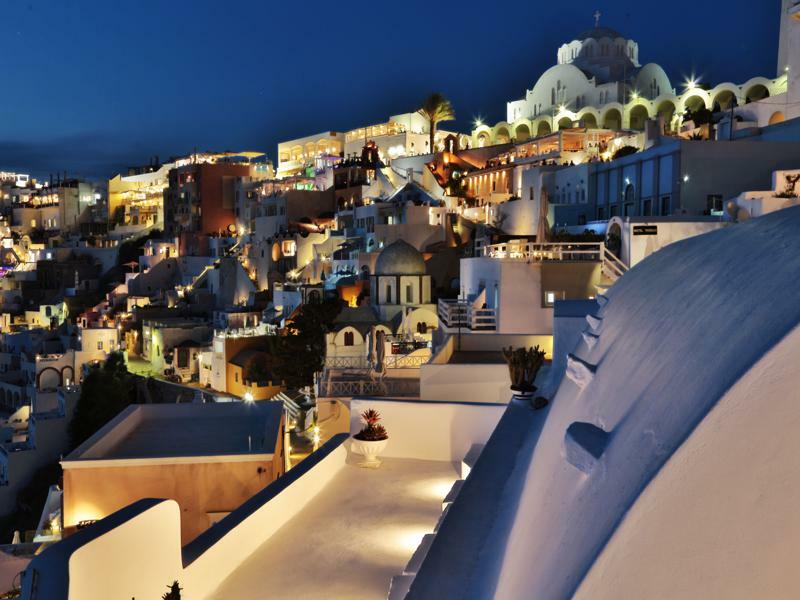Trieris Villa & Suites Fira  Exterior foto